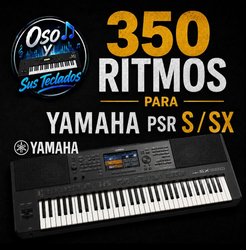 350 ritmos yamaha psr - y, sx