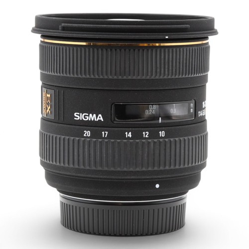 Sigma 20mm ex - 10-20mm, dc