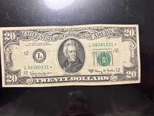 Banconota Da 20 Dollari 1963 A