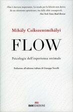 LIBRO FLOW. PSICOLOGIA DELL'ESPERIENZA OTTIMALE - MIHALY CSIKSZENTMIHALYI