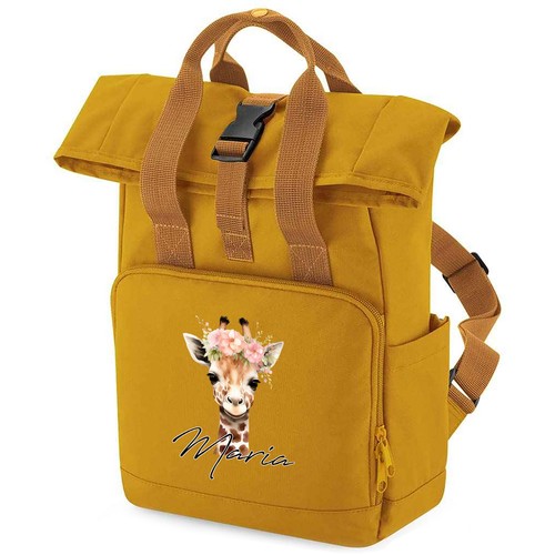 Zaino personalizzato giraffa - zaino,