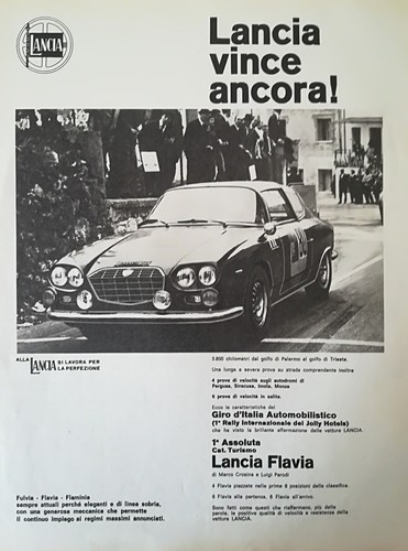 Vecchia pubblicita lancia - pubblicita',