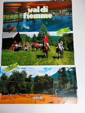 Manifesto Dolomiti Val di Fiemme Trentino 1990 OTTIMO!