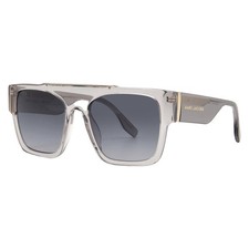 Occhiali da sole uomo Marc Jacobs grigio scuro sfumato Browline MARC 757/S 0KB7/9O 53