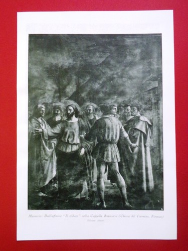 Stampa del 1929 - , masaccio