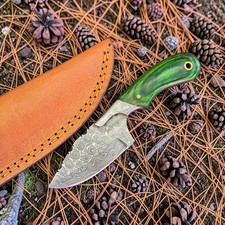 6" Raindrop Damascus Steel