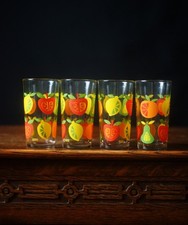 Set 4 bicchieri da frutta