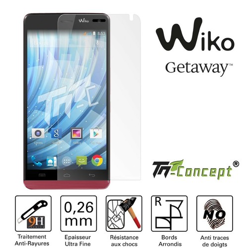 Wiko getaway vitre de - -,