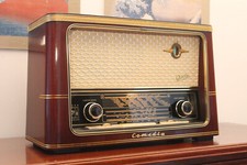 Radio a Valvole Graetz Comedia 4R 216 Tuberadio Restaurata Funzionante