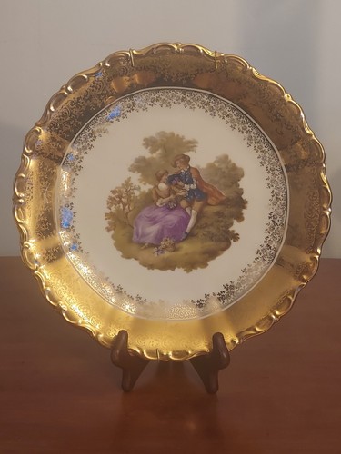 Antica piastra ritratto - piastra,