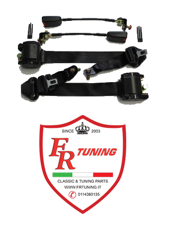Cinture sicurezza nere con - cinture,