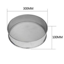 Setaccio in acciaio inox 30*10