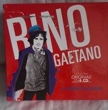 RINO GAETANO ...E CANTAVA LE CANZONI (2015) BOX 4 CD