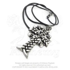 Alchemy Gothic Pendant  P684 - Norsemen Raider's Cross