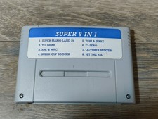 Cartuccia multigioco snes - cartuccia,