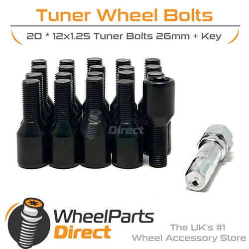 Bulloni ruota tuner nero - , per