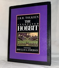 The Annotated Hobbit by Tolkien, J. R. R. Hardback Book The Cheap Fast Free Post