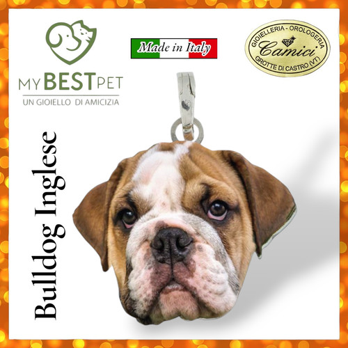 Ciondolo pendente cane argento