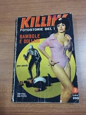 "KILLING" FOTOROMANZO N. 3 DEL LUGLIO 1966 - "BAMBOLE E DOLLARI" PONZONI EDITORE