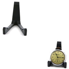 Supporto per orologio da tasca medio medaglione porta monete culla display st...