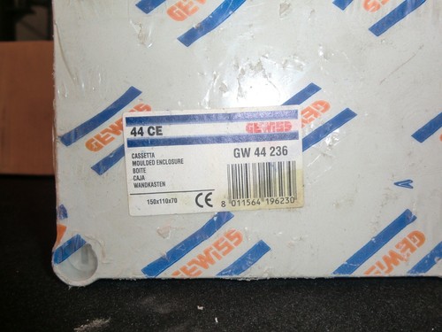 Gewiss 236 scatola di - ,