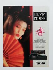 Clipping Ritaglio Pubblicità 1993 CLARION CDC 9250 L'Impero dei Cinesi