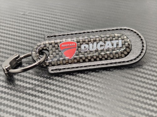 Ducati keyring carbon fiber - ducati,