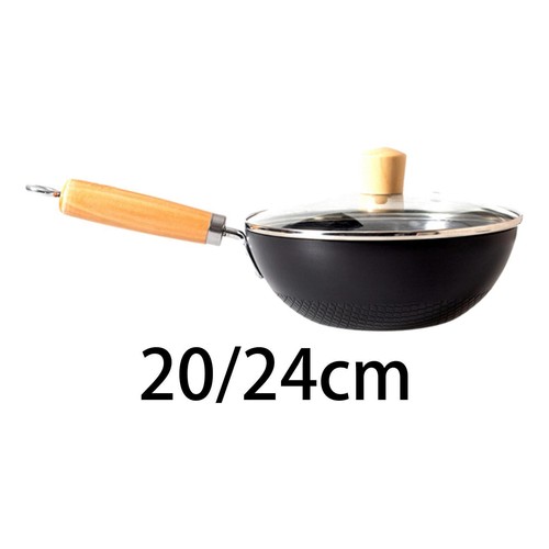 Padella ferro wok con - in,