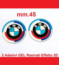 2 adesivi BMW GEL 45.mm