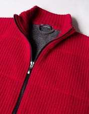 Gilet maglia rossopuro - maglia,