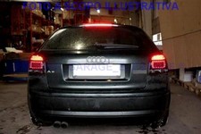 FANALI FARI POSTERIORI A LED ROSSI O BLACK A LED AUDI A3 8P DAL 09/03 AL 04/08