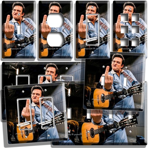Color johnny cash finger - color,