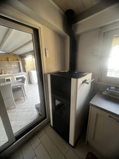 stufa a pellet idro usata