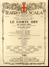 Teatro alla Scala Locandina