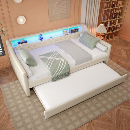 Letto giorno 90x200 con - 90x200,