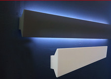 10 CORNICI IN POLISTIROLO TAGLIATE 150 X 60 X 1000 MM CORNICE PER LED