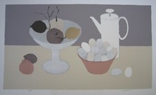 FRANCO BERALDO - SERIGRAFIA numerata e firmata dall'autore NATURA MORTA