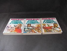 STORIA D'ITALIA A FUMETTI 1/3 Sequenza Cpl – di E. Biagi - Mondadori 1978 I Ed.