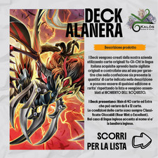 Yugioh! Mazzo Deck ALANERA da
