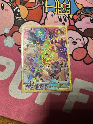 Pokémon pikachu tcg full art - pokémon,