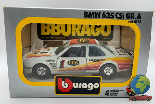 Bburago bmw 635 csi - 635, gr.a