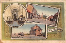 Belgio Zonnebeke 1915 Stazione