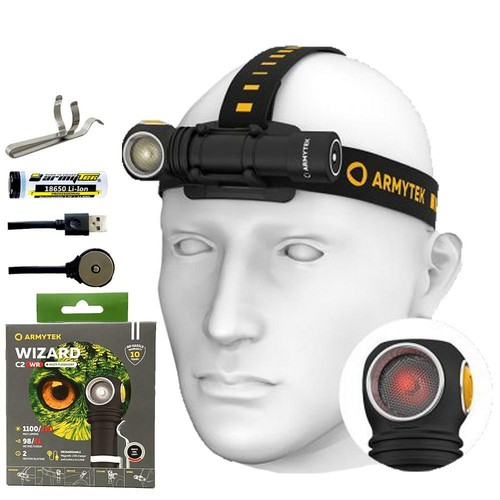 Armytek wizard bianco - wr, +