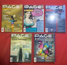 PAGE Lotto 5 Riviste ANNATA 1995 Publizieren Prasentieren Personal Computer PC