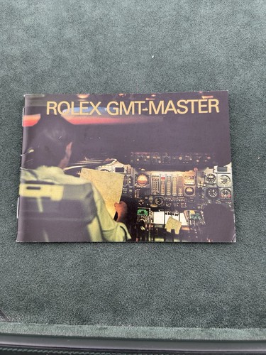 Libretto rolex gmt - rolex, gmt-master