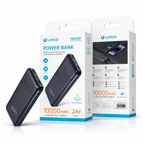 Unico power bank 10000mah 10w - unico,