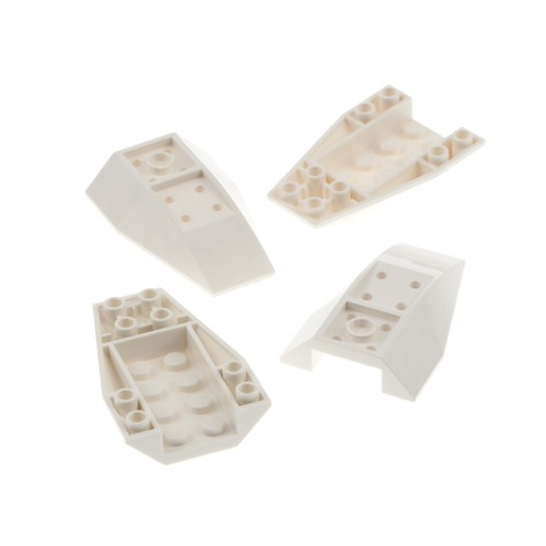 Mattoncini tetto lego - 4x,