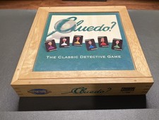 Cluedo Parker Brothers gioco da tavolo vintage 2003 edizione nostalgia in scatola di legno