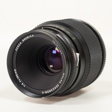 Bellissimo obiettivo macro Zenza BRONICA Zenzanon E 100 mm F4 per ETR S Si GIAPPONE