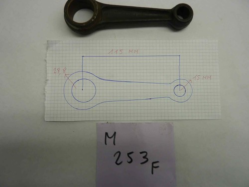 Gilera biella 150cc originale - 150cc,